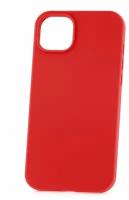 Чехол для iPhone 14 Plus Derbi Soft touch красный, противоударный силиконовый бампер, пластиковая накладка софт тач, защитный кейс на Айфон