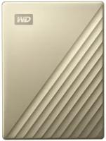 Внешний HDD диск WD My Passport Ultra 2TB, USB 3.2, Gold (WDBC3C0020BGD-WESN)