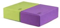 Набор для йоги GESS GESS-093 зеленый/фиолетовый