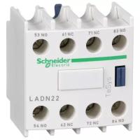 Контакт дополнительный для контакторов LC1D 2НО+2НЗ LADN22 Schneider Electric