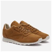 Кроссовки Reebok Classic Leather Lux PW коричневый , Размер 42 EU