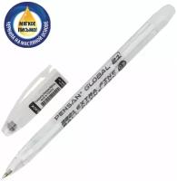 Ручка шариковая Pensan Global-21 (0.3мм, черный цвет чернил, масляная основа) 12шт. (2221)