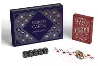 Подарочный набор 2 в 1 «Classic poker cards and cubes», 54 карты, кубики