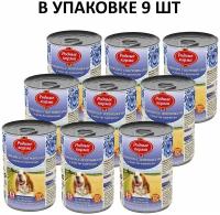 РОДНЫЕ КОРМА 410 г консервы для собак говядина с потрошками в желе по-купечески 1х9