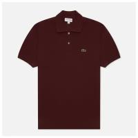 Мужское поло Lacoste L.12.12 Classic Fit бордовый, Размер XL