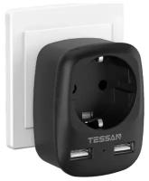 Сетевые фильтры TESSAN TS-611-DE Black