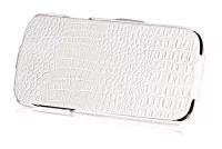 Чехол Borofone Crocodile Leather для Samsung Galaxy S4 i9500 White (белый)