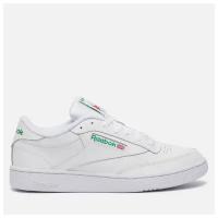 Кроссовки Reebok Club C Club C 85, демисезонные, повседневные, натуральная кожа, перфорированные, размер 36, белый