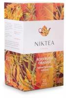 Niktea Rooibush Orange / Ройбуш Оранж, чай травяной в пакетиках, 25 шт