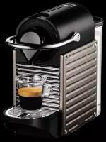 Кофемашина капсульная Nespresso C61 Pixie Electric, titan