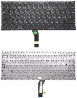 Клавиатура для ноутбука Apple Macbook Air Mc965, 2010+, большой ENTER, без подсветки, Русская, Чёрная