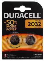 Батарея Duracell DL/CR2032 CR2032 (2шт)