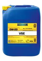 Синтетическое моторное масло Ravenol VSE 0W-20, 20 л