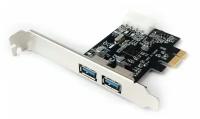 Контроллер USBGembird SPCR-01, в PCI-express, порты: 2 внешних USB 3.0