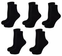 Носки LorenzLine 5 пар, размер 20-22, черный