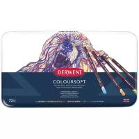 Derwent Цветные карандаши Coloursoft, 72 цвета (0701029)