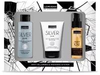 Косметический набор SILVER PURE для ухода за волосами LORVENN HAIR PROFESSIONALS 100+100+50 мл