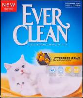 Комкующийся наполнитель Ever Clean Litter Free Paws (Less Trail), 10 л/10 кг