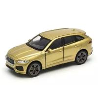 Игрушечные машинки и техника Welly 43726 Велли Модель машины 1:34-39 Jaguar F-Pace