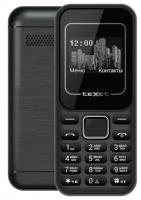 Телефон teXet TM-120, 2 SIM, черный/красный