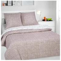 Комплект постельного белья АртПостель, «Кардинал» 1,5 спальный, розовое, клетка