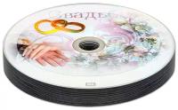 Диск Mirex DVD+R 4,7Gb 16x Свадьба bulk, упаковка 10 шт