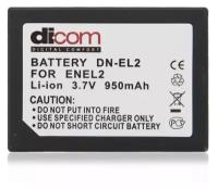 Аккумулятор DICOM DN-EL2 for Nikon EN-EL2