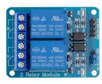 Модуль реле 5В 10А 2 канала электромеханическое с оптопарами / совместимый с Arduino IDE Ардуино проекты