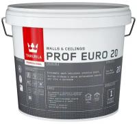 Краска Tikkurila Euro-20 цвет белый 0.9 л