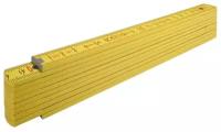 Метр складной деревянный желтый Stabila Тип 407P 2 метра
