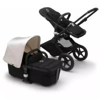 Универсальная коляска Bugaboo Fox 2 Complete 3 в 1, автокресло Turtle Air by Nuna, black/grey melange