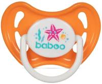 Пустышка силиконовая анатомическая круглая baboo Sealife 6+ м