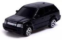 Машина металлическая LAND ROVER RANGE ROVER SPORT, 1:64, цвет чёрный