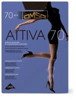 Колготки Omsa Attiva, 70 den, размер 2, коричневый