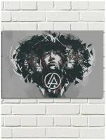 Картина по номерам Музыка Linkin Park Линкин Парк Честер Беннингтон - 6386 Г 60x40