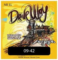 NR-EL Drive Way Комплект струн для электрогитары, никель, Extra Light, 9-42, Мозеръ