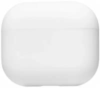 Чехол силиконовый для Apple AirPods 3 (белый)