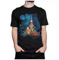 Футболка DreamShirts Studio, размер 2XL, черный