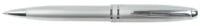Ручка бизнес-класса шариковая Brauberg Oceanic Silver, корпус серебристый, узел 1 мм, линия письма 0,7 мм