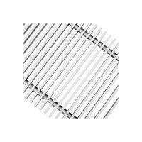 Решетка для конвектора алюминиевая 350-1000, серебро TechnoWarm (РА 350-1000/С)