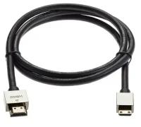 Кабель HDMI-19M --MiniHDMI-19M ver 2.0+3D/Ethernet,1m метал разъемы VCOM