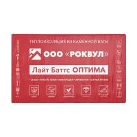 Утеплитель Роквул Лайт Баттс Оптима 50х600х1000 мм 6 кв.м