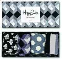 Подарочный набор носков 4-Pack Black and White Socks Gift Set (разноцветный / 25)