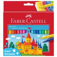 Faber-Castell Набор фломастеров Замок (554203), разноцветный, 36 шт