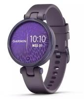 Часы Garmin Lily безель цвета полночная орхидея, корпус темная орхидея и силиконовый ремешок