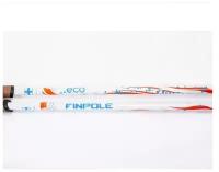 Палки для скандинавской ходьбы Finpole ECO 20% Carbon Белые 125 см