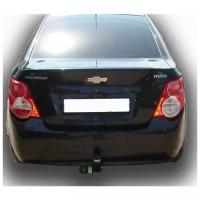 Фаркоп Лидер плюс C215-A для CHEVROLET AVEO (T300) (седан) 2012- (без электрики)