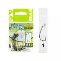 Крючок офсетный HITFISH KGW Offset hook (Размер # 2/0; 6шт )