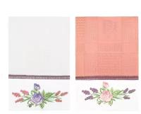 Комплект полотенец вафельных Bellehome, Velvet Roses, 40х70, 2 шт