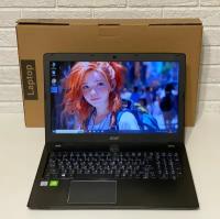 Ноутбук Acer 15.6 Intel Core i5-7200u \ Nvidia GeForce 940mx-2gb\ 8gb RAM \ ssd128gb+500gb \ HD